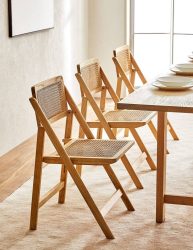 صندلی تاشو ناهارخوری مدرن